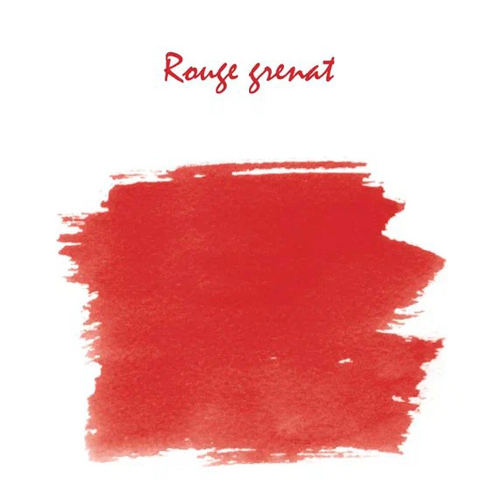 Картриджи для ручки Herbin Rouge grenat Гранатовые 6 шт (20129T) 1