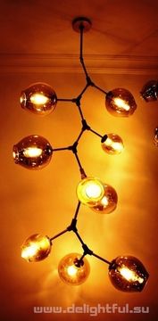 Люстра LINDSEY ADELMAN BRANCHING BUBBLE CHANDELIER 11 balls