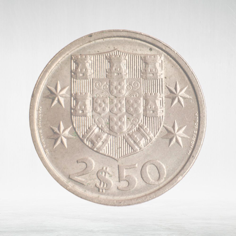 Portugal, 2.50 Escudos, 1984, XF