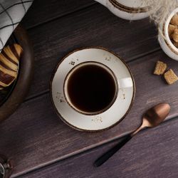 Блюдце d 15 см чайное для чашки арт. 81221688/81221689   Noble [6]