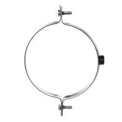 Хомут для воздуховода SHUFT без резинового профиля 100 мм (гайка)