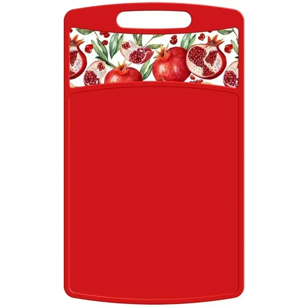 Доска разделочная Bergamo прямоугольная 335x220x4мм (красный)