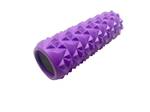 Ролик массажный для йоги MARK19 Yoga 3312 33x12 см фиолетовый