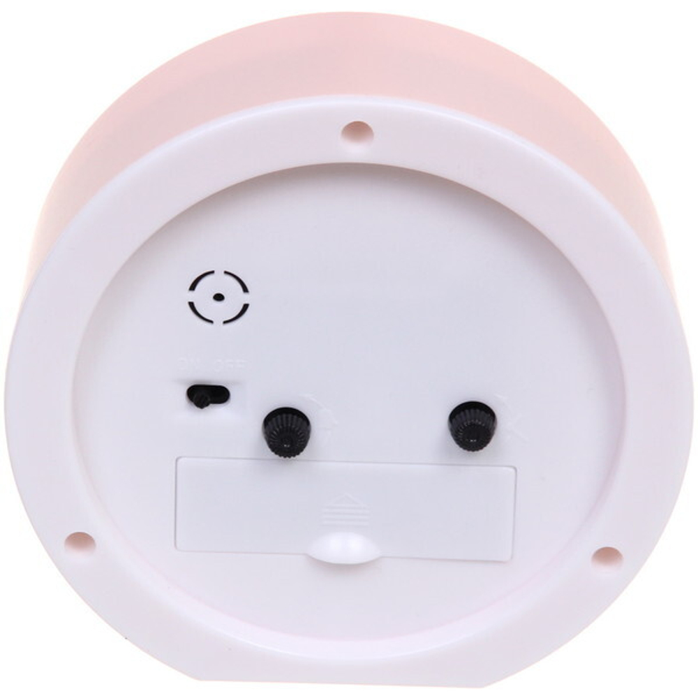 Будильник «Макаруны» 11*11 см розовый HA2201DG