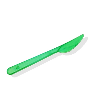 Нож ПРЕМИУМ пласт. зеленый 1/50шт