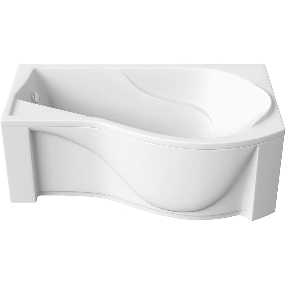 Акриловая ванна Bas (Бас) Капри 170х95 R, с каркасом