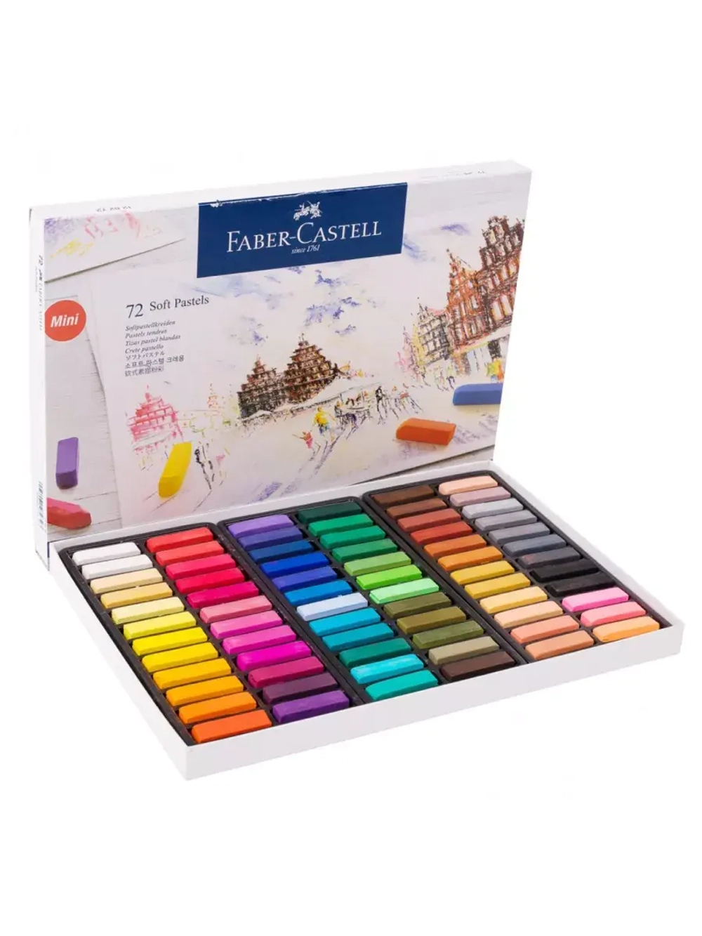 Пастель "Soft pastels", 72 цвета