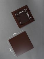 Вентиляционная решетка РД 170х170 Коричневый