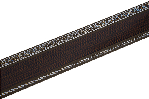 Планка ПВХ Есенин Серебро/Венге