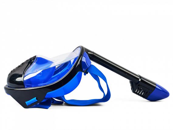 Маска полнолицевая Sargan Планета океан 2.0 черный/синий