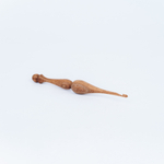 Деревянный крючок для вязания из вяза (карагач) 4 мм. K209