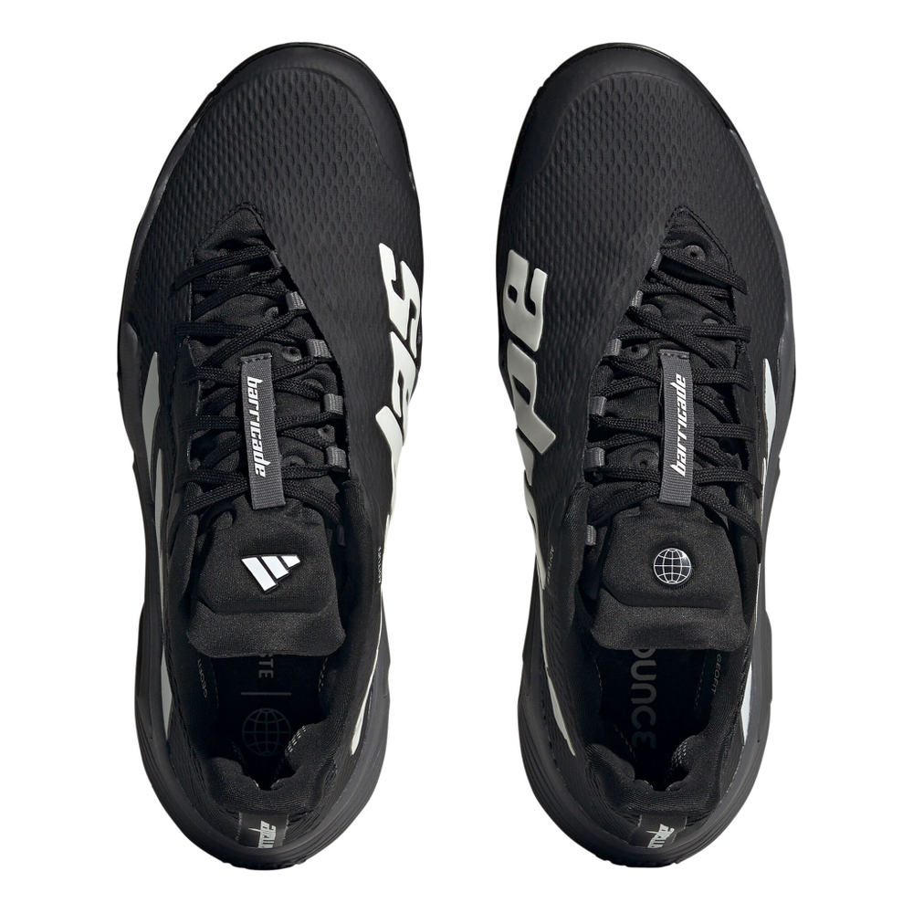 Мужские теннисные кроссовки adidas Barricade Clay Court Shoe Men - Black, White