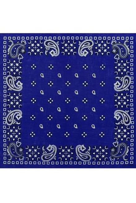 Бандана Рикардо Милос синяя