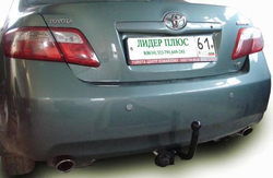 Фаркоп(прицепное) Лидер-Плюс для TOYOTA CAMRY (V40,V50,XV50) (седан) 2006-2018(паспорт и сертификат в комплекте)(без электрики)T106-A
