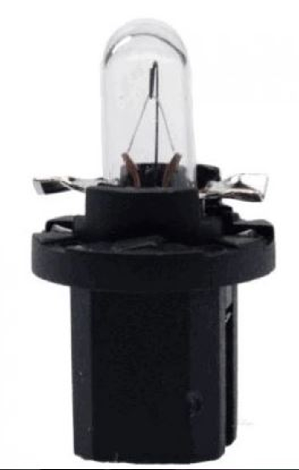 Автолампа  W 12-W 1,2W (R1,2 W) (BAX10d/B8.5d) black Narva с патроном (щитка ВДО) #17035