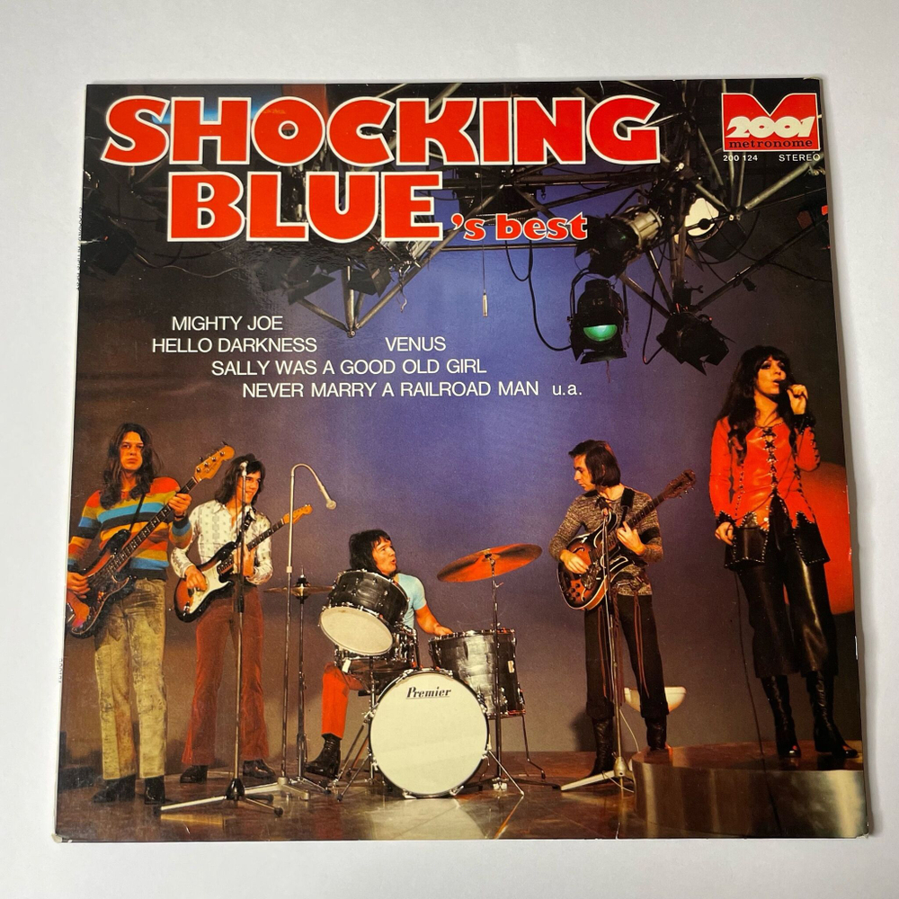 Винтажная виниловая пластинка LP Shocking Blue Best (Germany 1973) Venus
