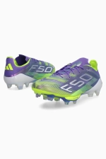 Бутсы adidas F50+ FG - фиолетовый
