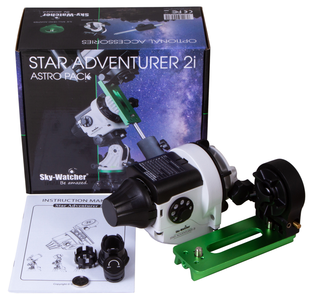 Монтировка Sky-Watcher Star Adventurer 2i (с крепежной платформой и искателем полюса)