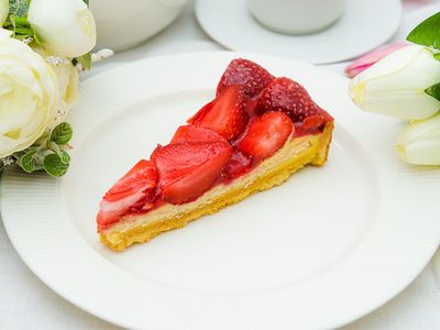 Итальянский клубничный торт