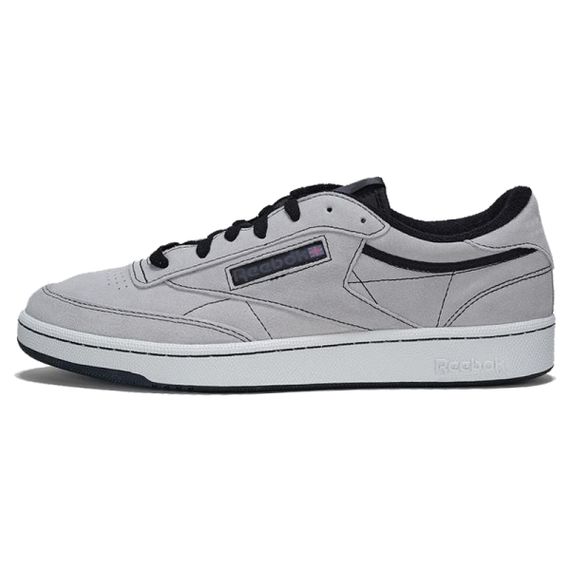 Reebok Club C Кроссовки для скейтбординга Низкие Серые Унисекс