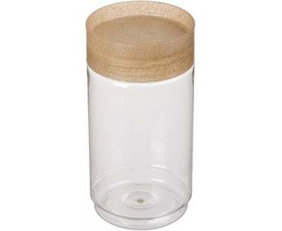 Банка для сыпучих продуктов Palermo 0,5л пластик, бесцветный 221116001/02 IDIland