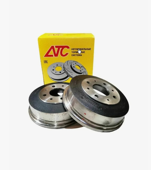 Барабан тормозной "АТС" ВАЗ 1118, 2108 (чугунный)