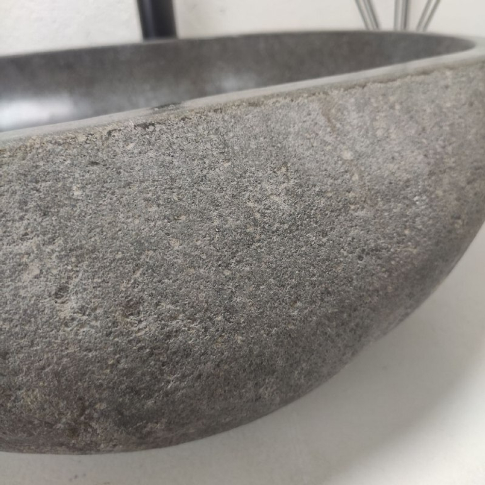 Раковина из речного камня RS-61974 (57*52*16)