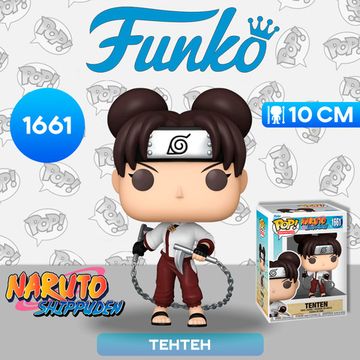 Фигурка Funko POP! Animation Naruto Shippuden Tenten (1661) 80255 / Фигурка Фанко ПОП! по мотивам аниме "Наруто", Тентен
