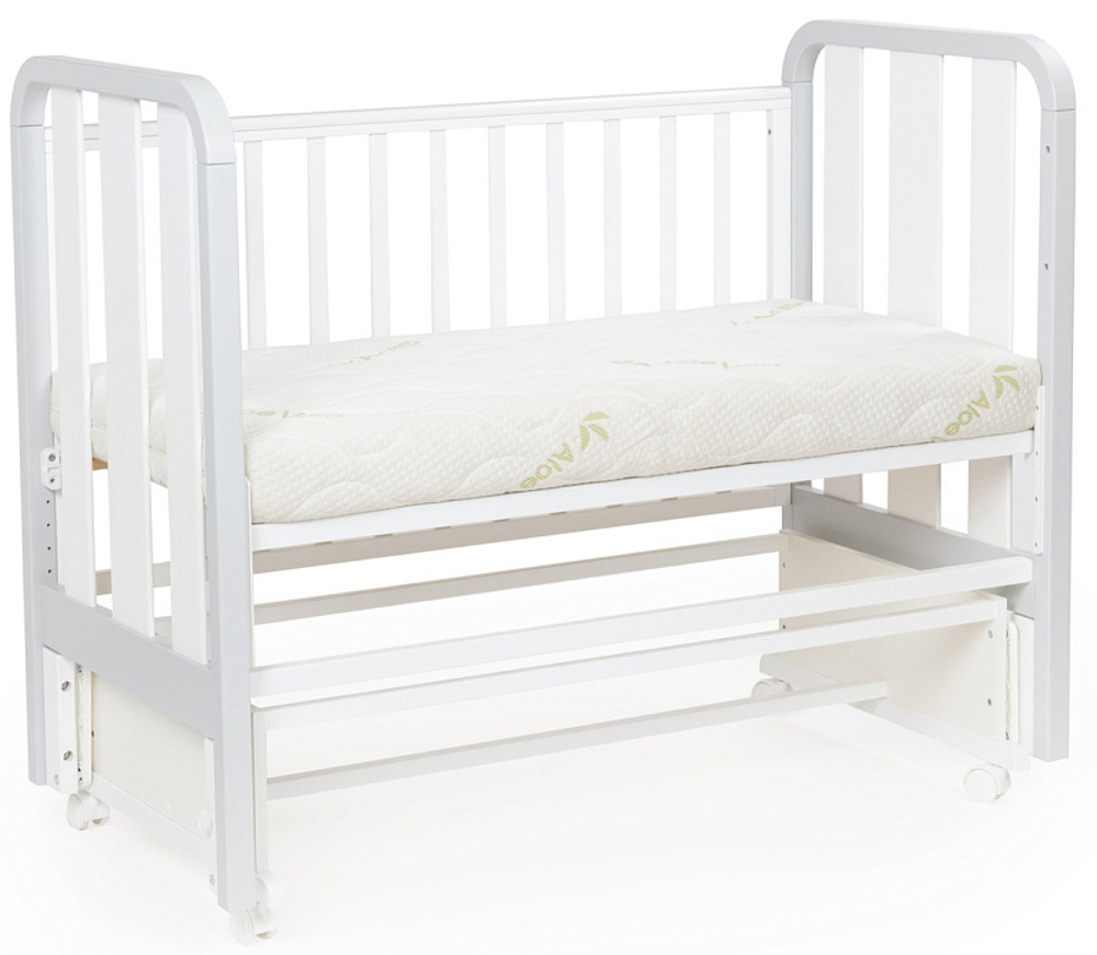 Детская кроватка Bebizaro Heirloom маятник универсальный BZHMMU/05/WH/GR White/Grey