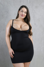 Корректирующая комбинация с открытым верхом (Размер: S) (Цвет: черный)