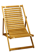 Кресло -шезлонг Альбатрос-2 Премиум арт.А183Б  деревянный (Беларусь) (2 УП. (каркас светлое дерево))