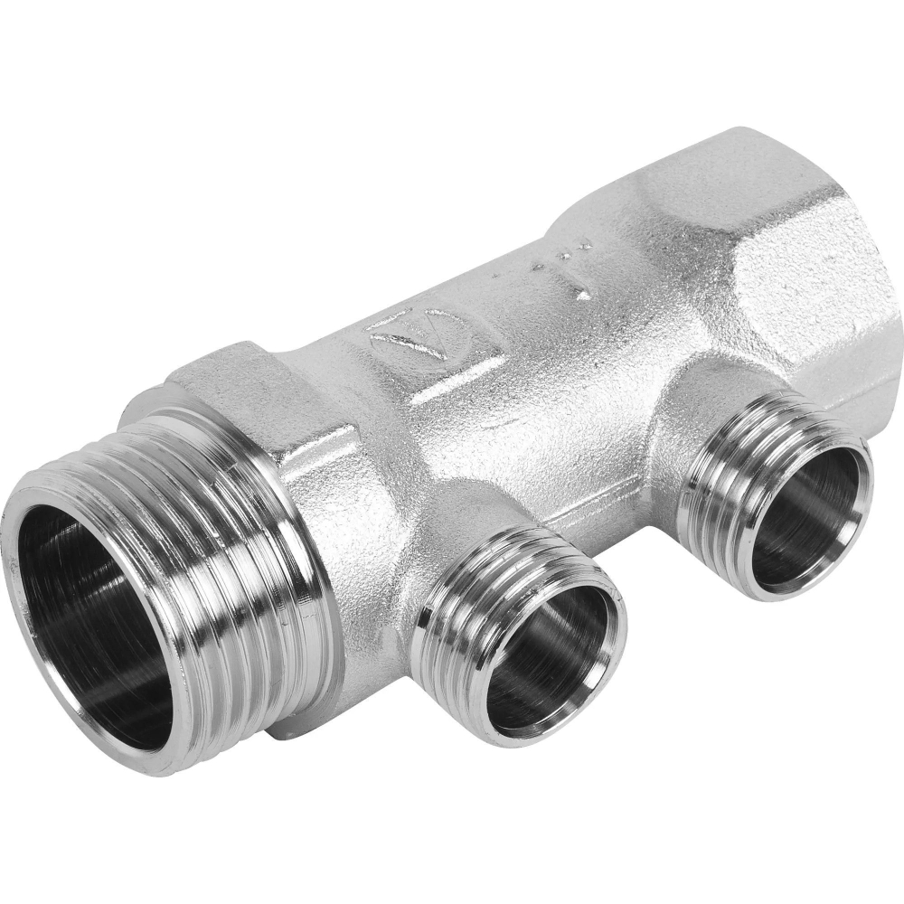 Коллектор 2 выхода 1х1/2 наружная резьба Valtec