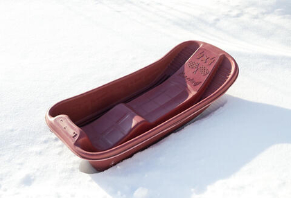 Сани цветные крашеные 88*40*12см (2.02кг)