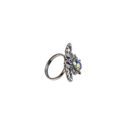 "Имаго" кольцо в серебряном покрытии из коллекции "Кассида" от Jenavi