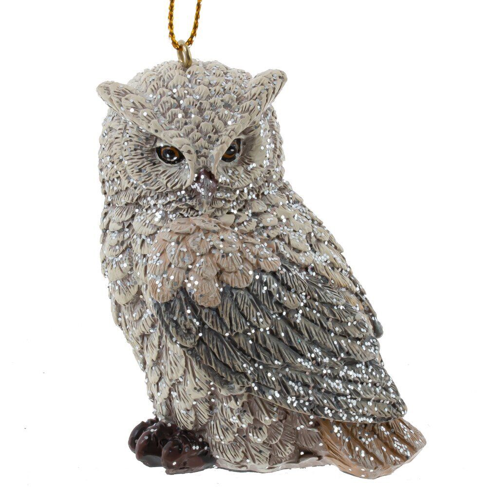 GAEM Украшение новогоднее "Сова", L6 W5 H8 см, 2в.