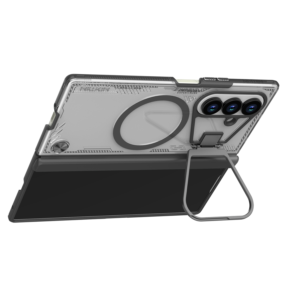 Чехол с MagSafe от Nillkin с металлической откидной крышкой для камеры на Samsung Galaxy Fold 7, серия Iceblade Prop Magnetic