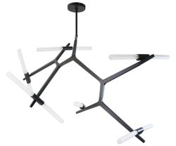 Kink Light 07531-12,19 Люстра Никс черный G9 60W