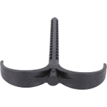 Дюбель крюковой двойной STOUT - длина 110 мм (для напольной фиксации труб D32 мм)