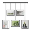 Панно для фотографий Exhibit 5 рамок черное