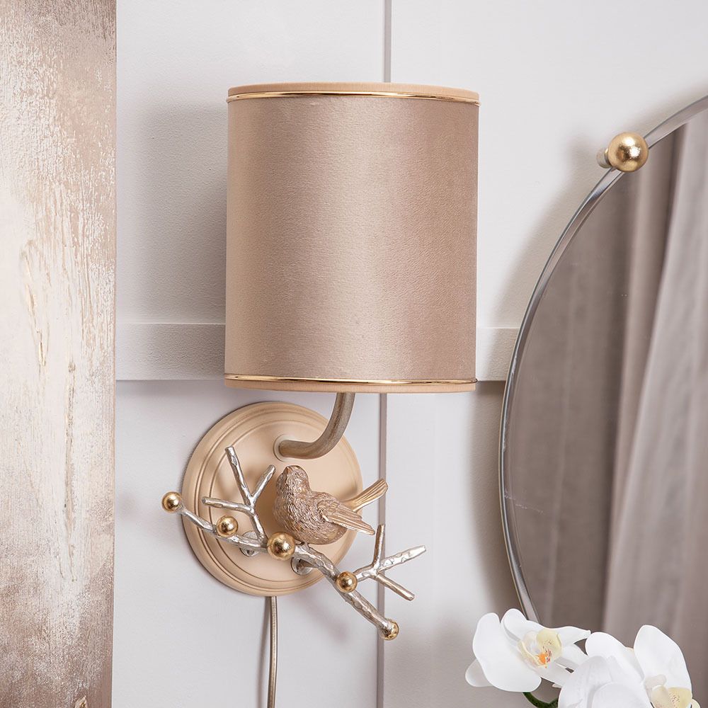 Бра настенный светильник Терра Айвори левое