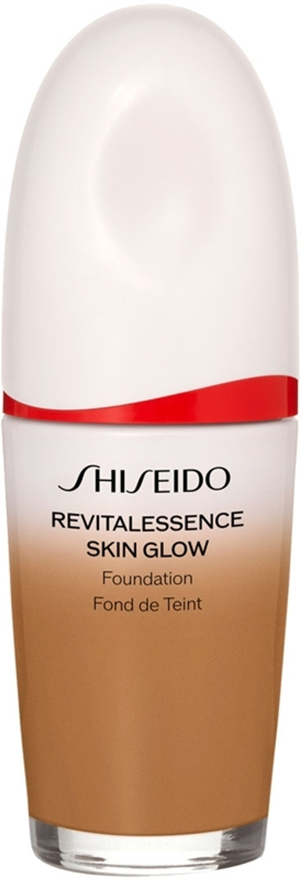 Shiseido Revitalessence Skin Glow Foundation - Легкая тональная основа с освещающим эффектом SPF 30, 30 ml