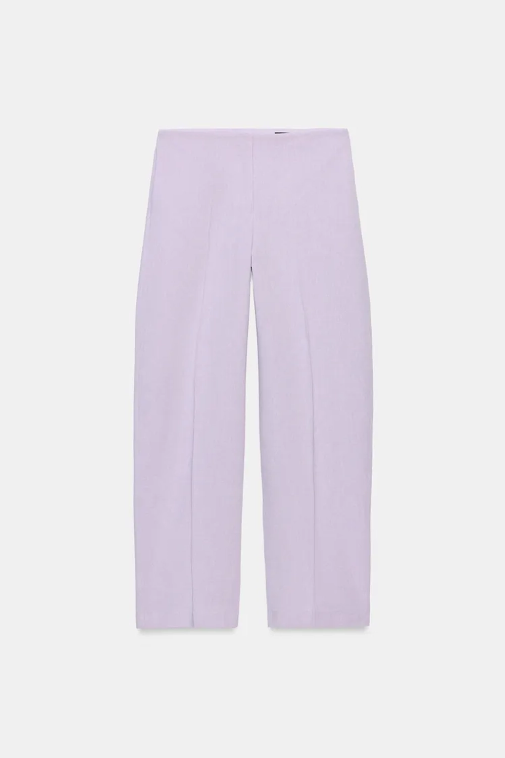 ZARA БРЮКИ-БАЛЛОНЫ ZW COLLECTION, ЦВЕТ МАЛЬВЫ