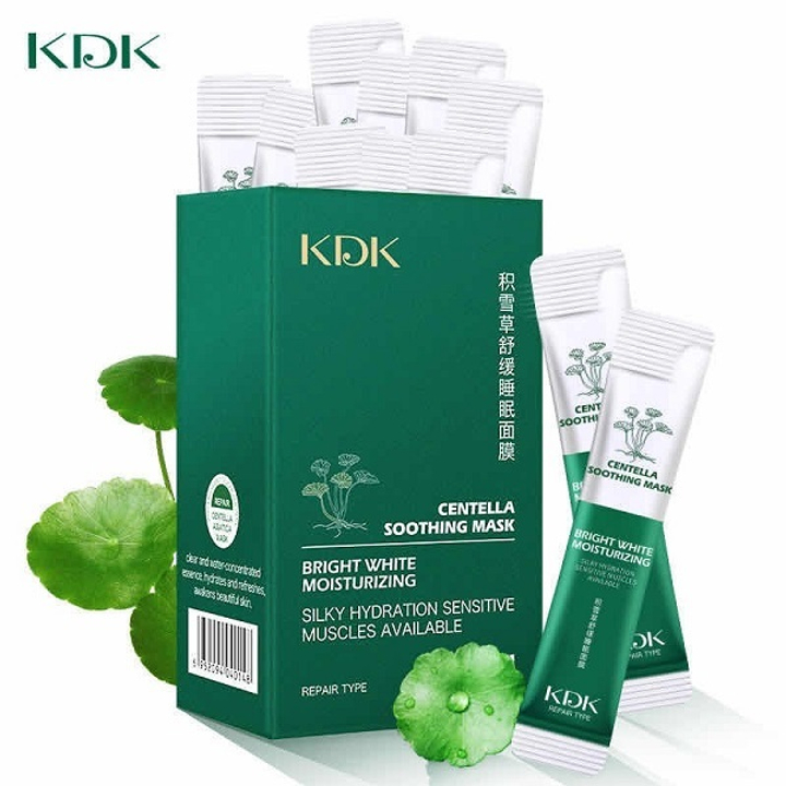 Маска для лица ночная KDK Centella Soothing с центеллой азиатской 4 мл