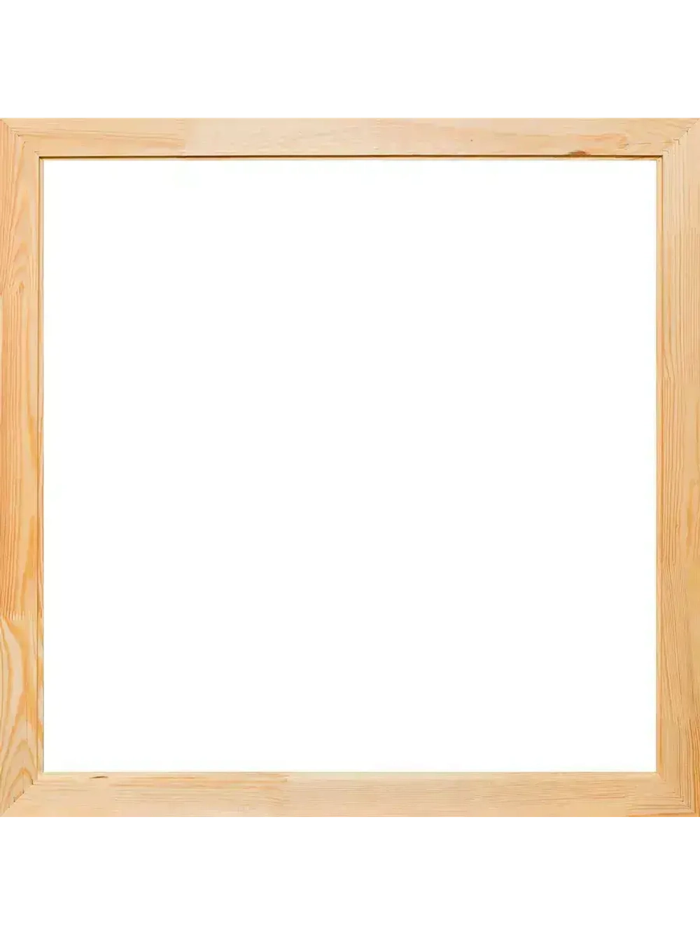 Деревянная рама 85x85 для картин на подрамнике сеч. 60x18