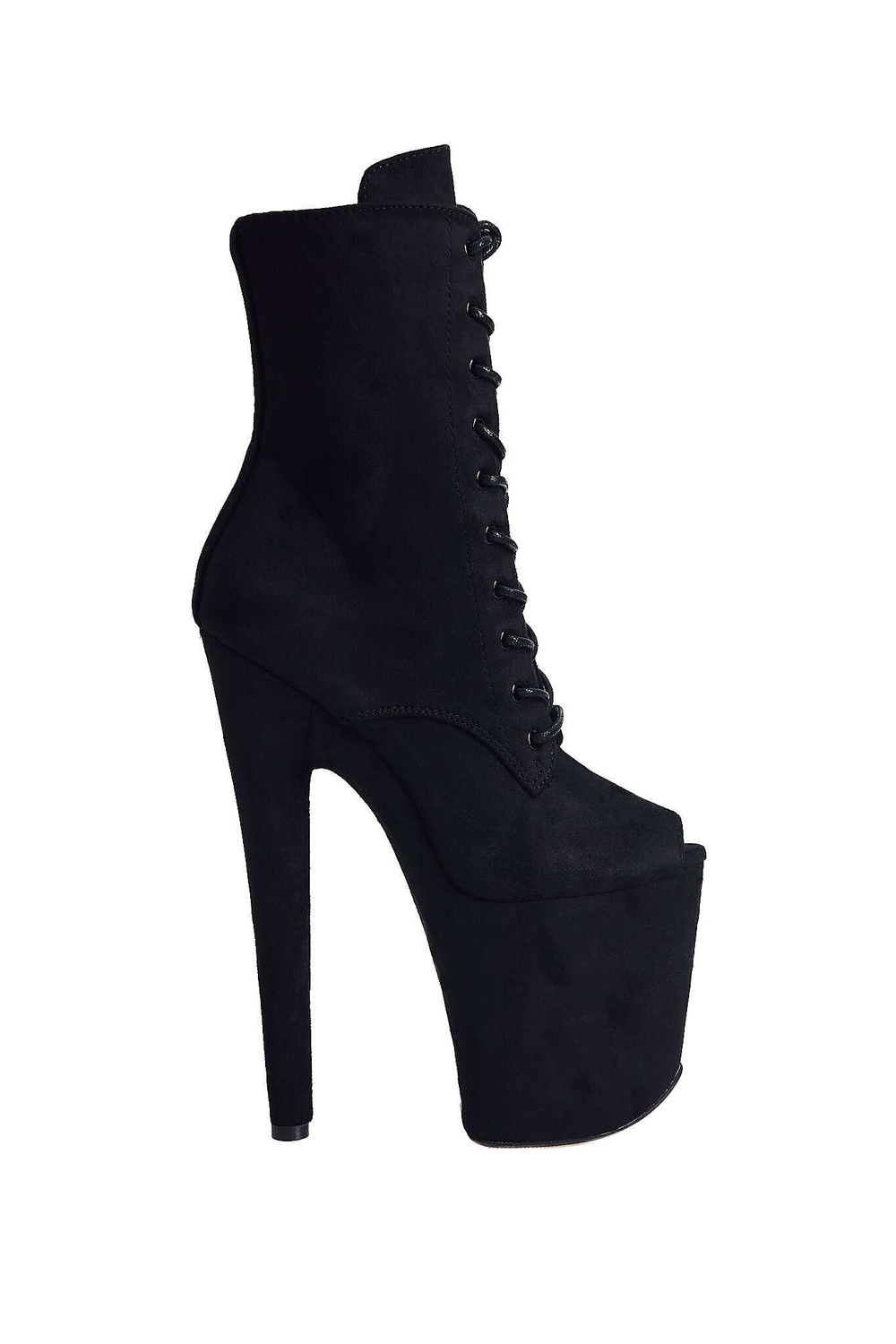 KIKO. Ботильоны тройка. Без крючков. Замша. Открытые - SHDB-012.3-3-ekoz-bl