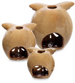 GAEM Art CF-25 Комплект подсвечников 3 шт. «Совы»