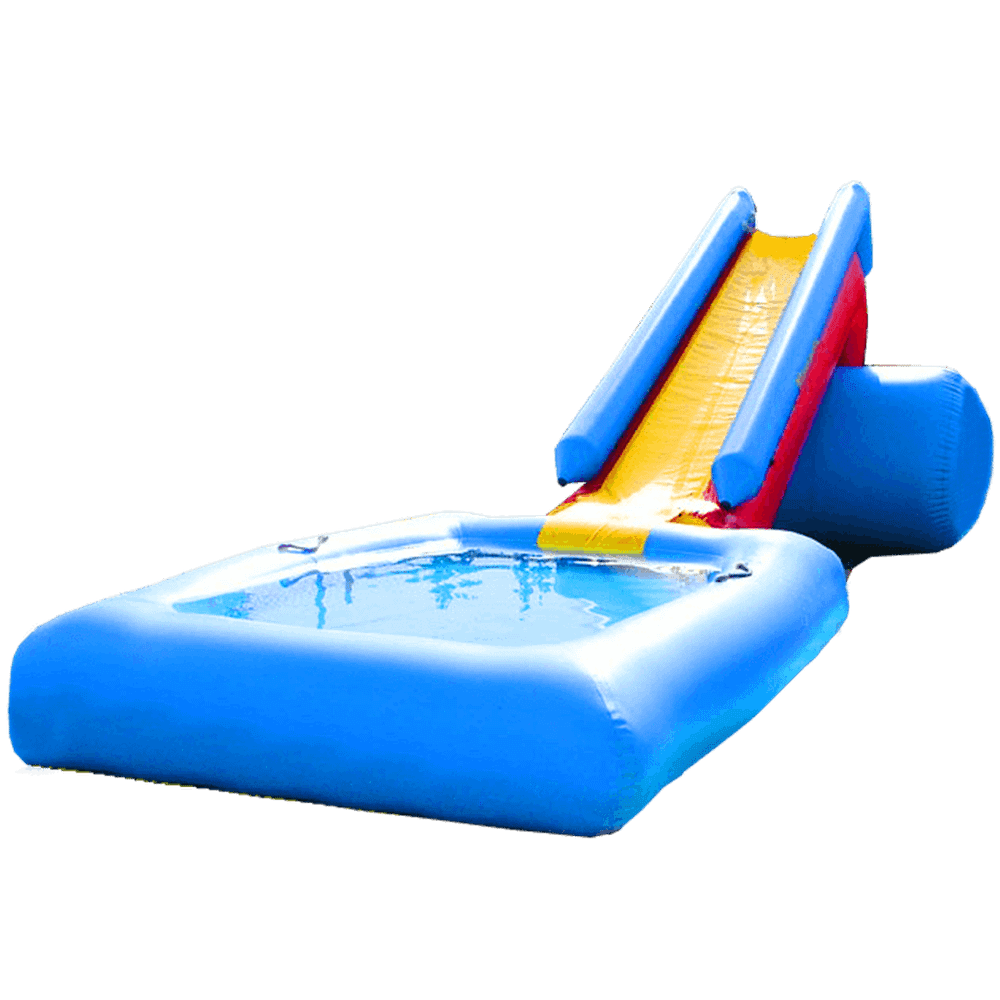 Надувная водная горка "Пляжная", 9*3*3 м, герметичная