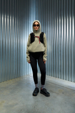 Худи Nothomme Blue Monte Hollow-Out Waffle Hoodie "Velvet Yellow"