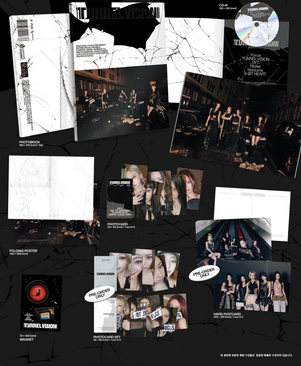 Альбом ITZY - TUNNEL VISION SPECIAL 2 Version SET