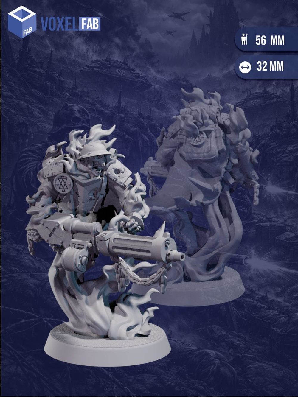 Падщий Страж: Окопный Стрелок, миниатюра для Trench Crusade